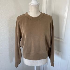 Lululemon perfectly oversized cropped crew NWT
